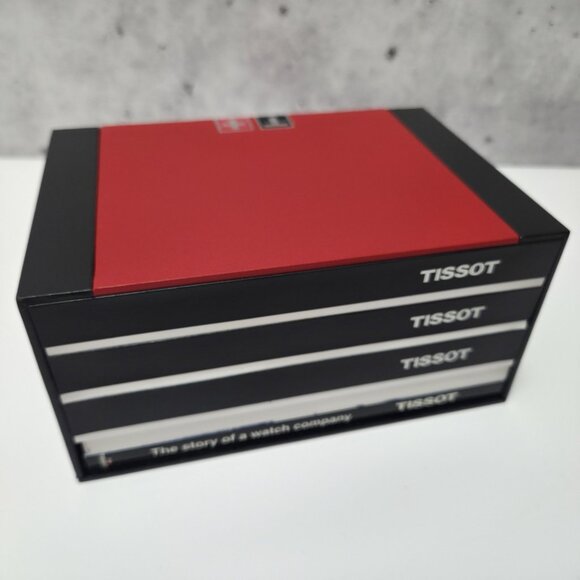 Tissot Classic Dream T033410B Swiss Made Quartz Black Leather Band Original Box - Picture 3 of 10